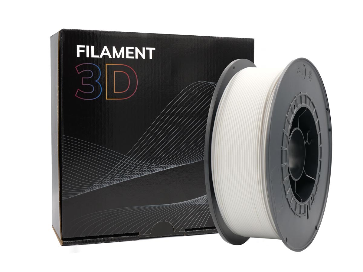 PLA Premium 1.75mm Blanc 2,3Kg